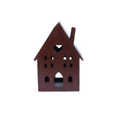 Wooden House-White And Brown Wooden House-White And Brown