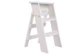 baby and toddler photoshoot props mini ladder white and brown