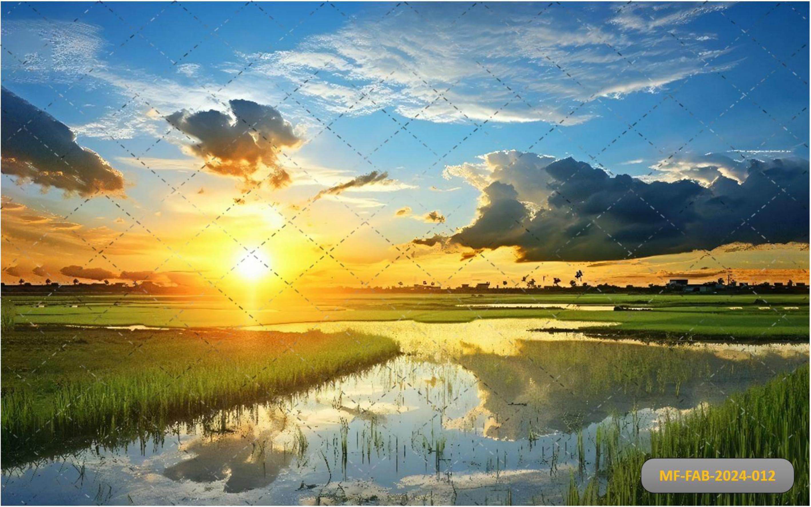 Village Grassland babyphotoshoot Backdrop