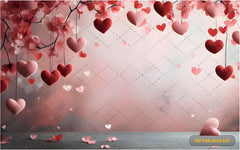 Little Heart babyphotoshoot Backdrop