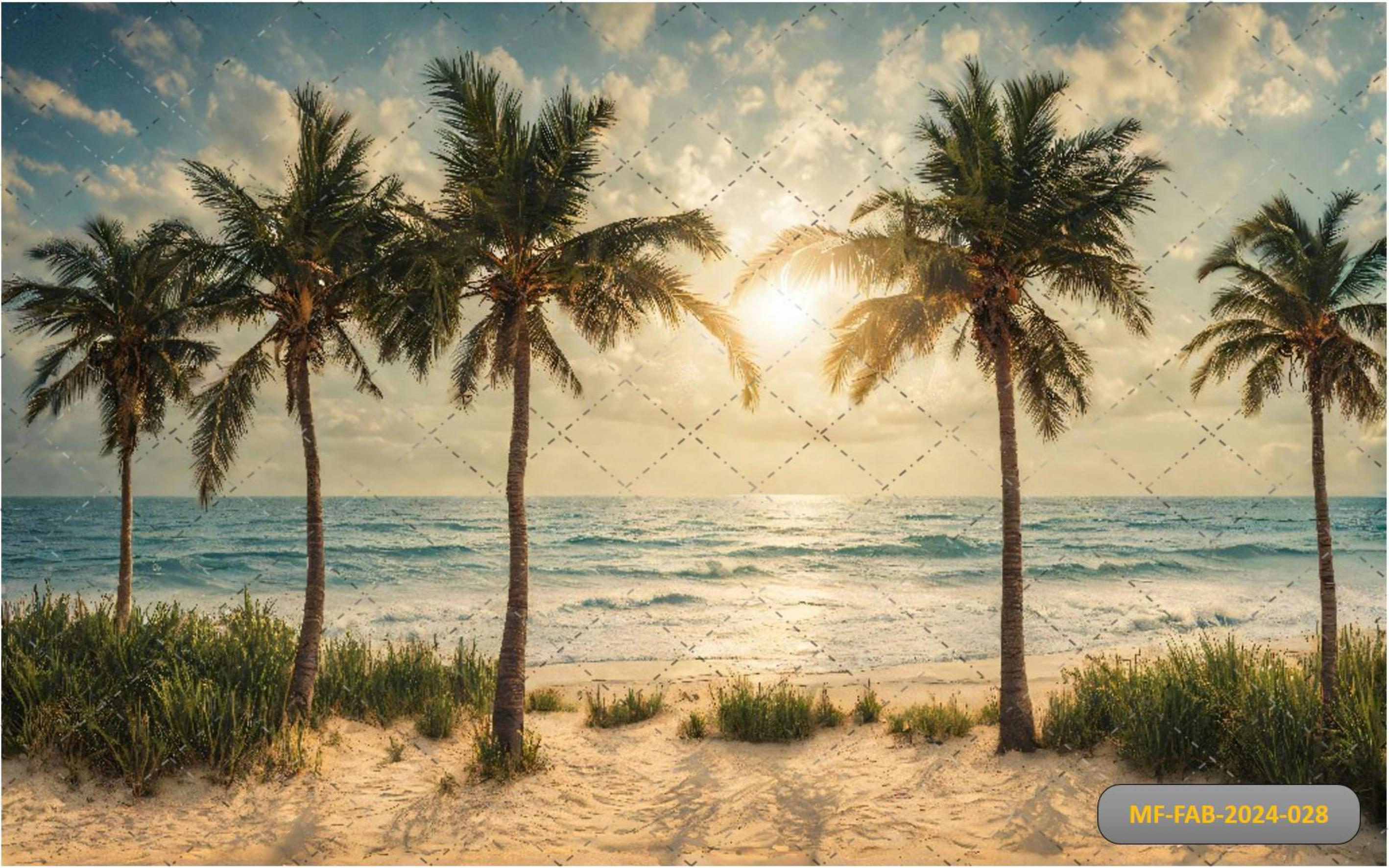 Evening Sunset Beach View babyphotoshoot Backdrop