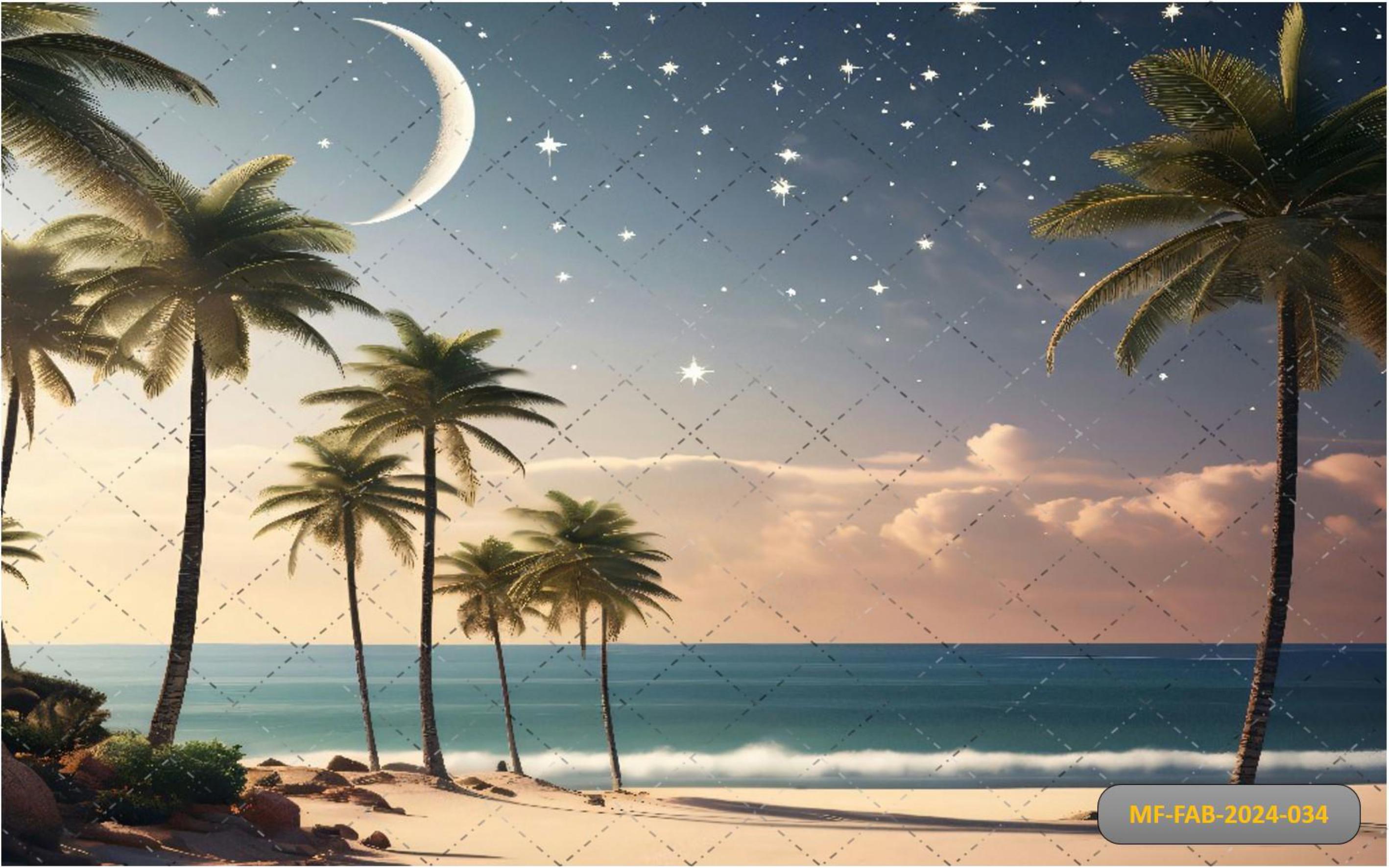 Moon Beach babyphotoshoot Backdrop