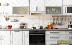 Classic Kitchen babyphotoshoot Backdrop