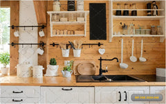 Culinary Cuteness kitchen babyphotoshoot Backdrop