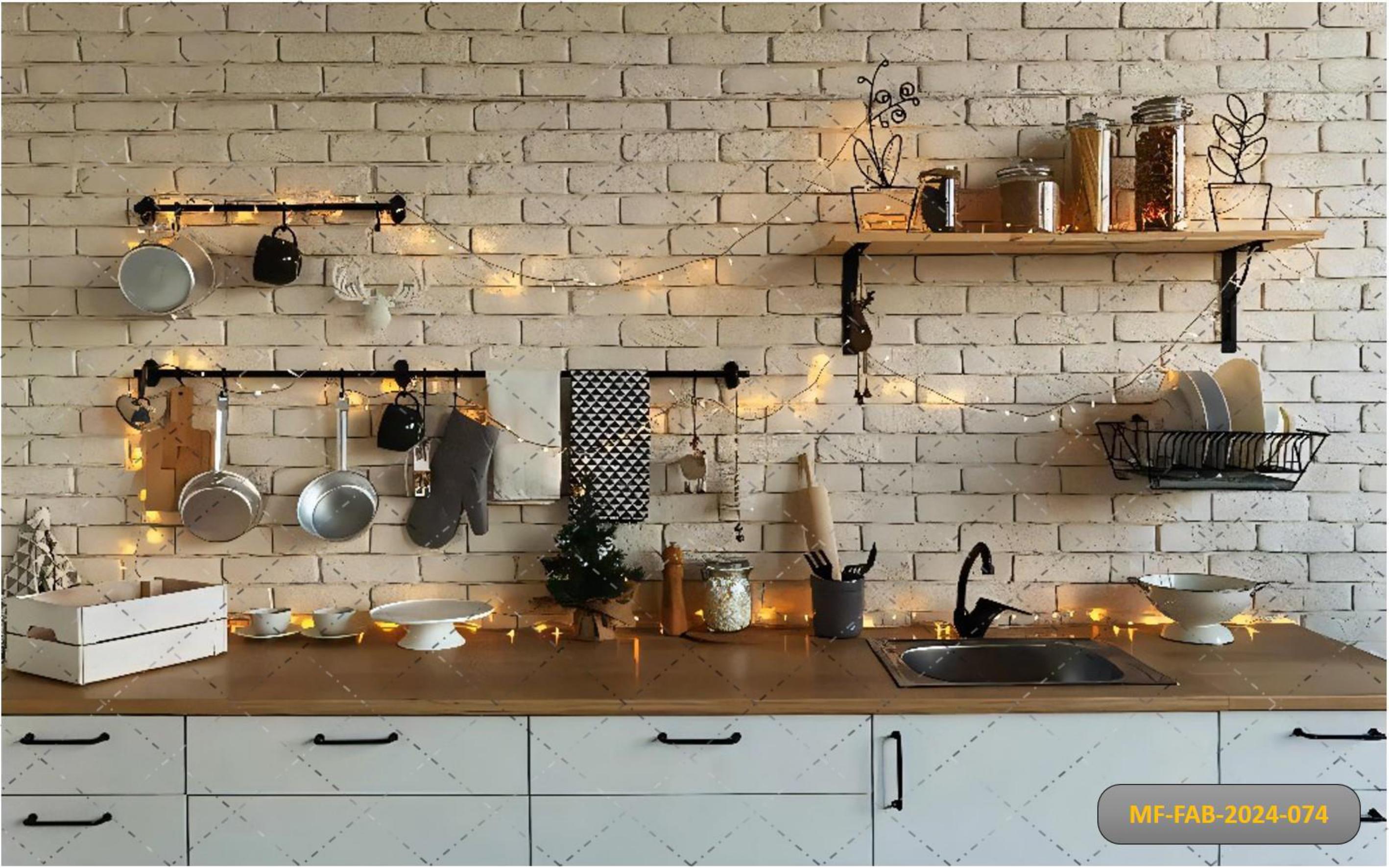 Serial Lighting Kitchen babyphotoshoot Backdrop