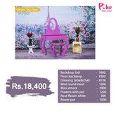 Dressing Table Ready To Shoot Baby Shoot Theme