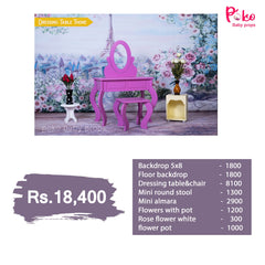 Dressing Table Ready To Shoot Baby Shoot Theme