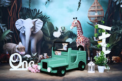Jungle Jeep Theme Green