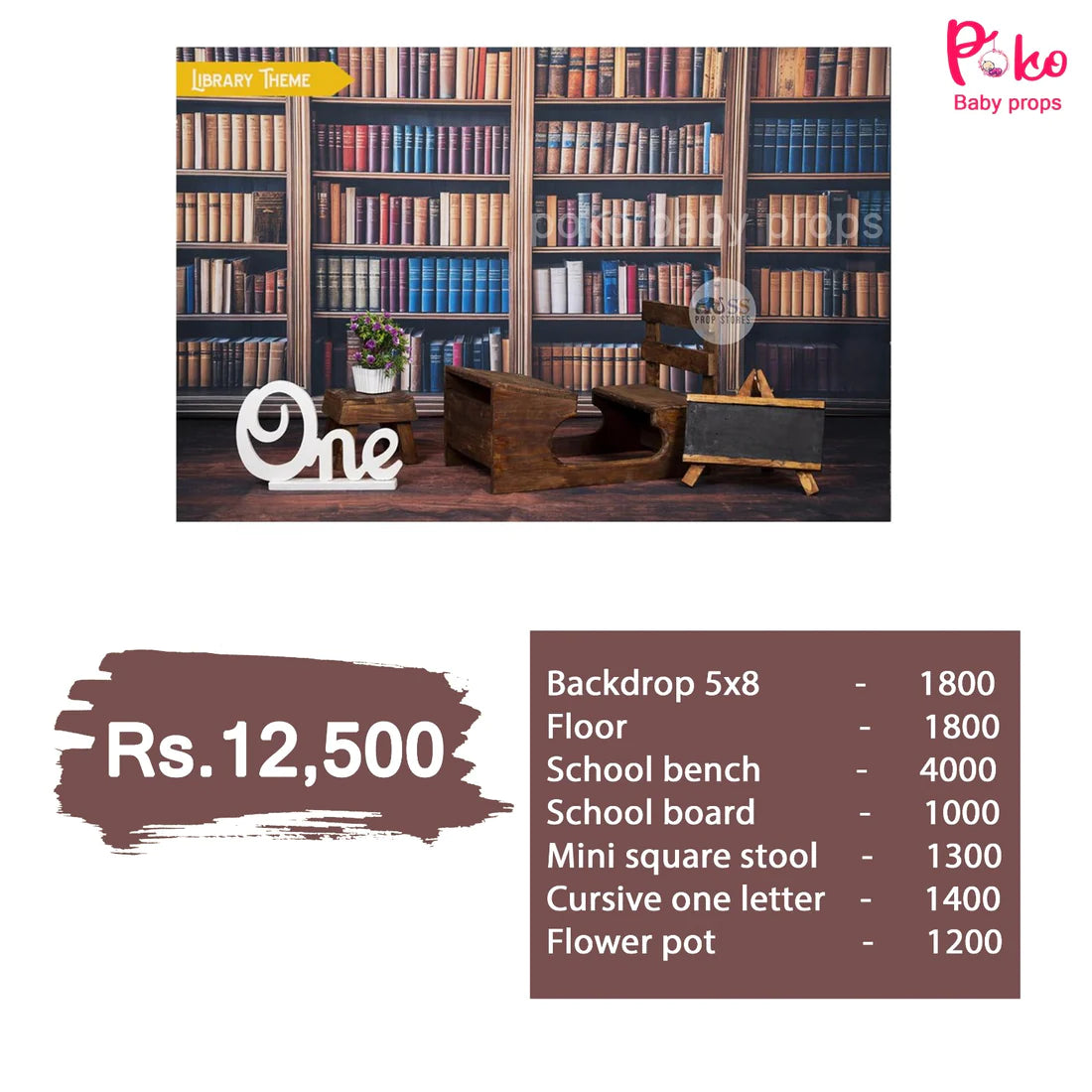 School Ready To Shoot Baby Shoot Theme