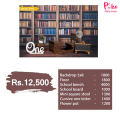 School Ready To Shoot Baby Shoot Theme