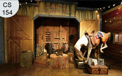 Cowboy Backdrop-Fabric Backdrop