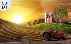 Farmer Land Backdrop