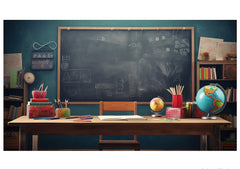 School Classroom Backdrop