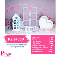 Heart Ready To Shoot Baby Shoot Theme