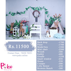 Bunny Tent With Door Theme