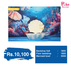 Mermaid Ready to Shoot Baby Shoot Theme