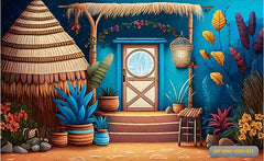 The Old Culture Scenery babyphotoshoot Backdroop