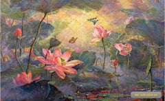 Lotus Canvas babyphotoshoot Backdrop