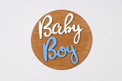 dual baby boy & girl board