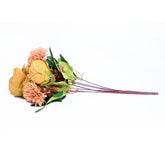 Artificial Amber Rose Peony flower