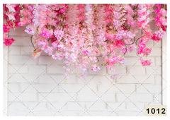 Pink Flower Backdrop
