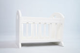 Wooden bassinet cot