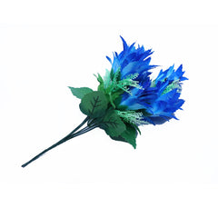 Artificial Blue Lilly Natural Looking Flower Bunch