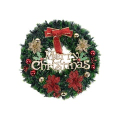 Mixed Farmhouse Christmas Wreath