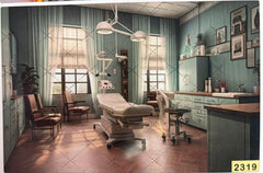 Vintage Doctor Clinic 5×7 Ft Photoshoot Backdrop for Baby & Kids
