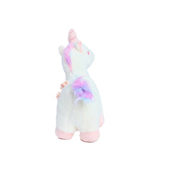 Pink and White Unicorn Teddy Bear Plush Soft Toy