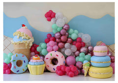 Ice Cream with Cake Birthday Theme