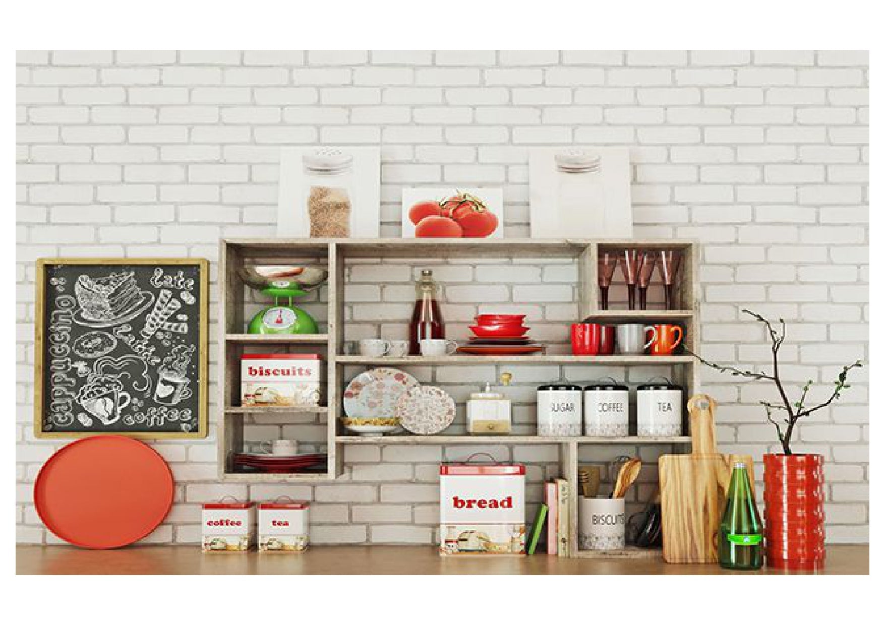 Kitchen Things Backdrop