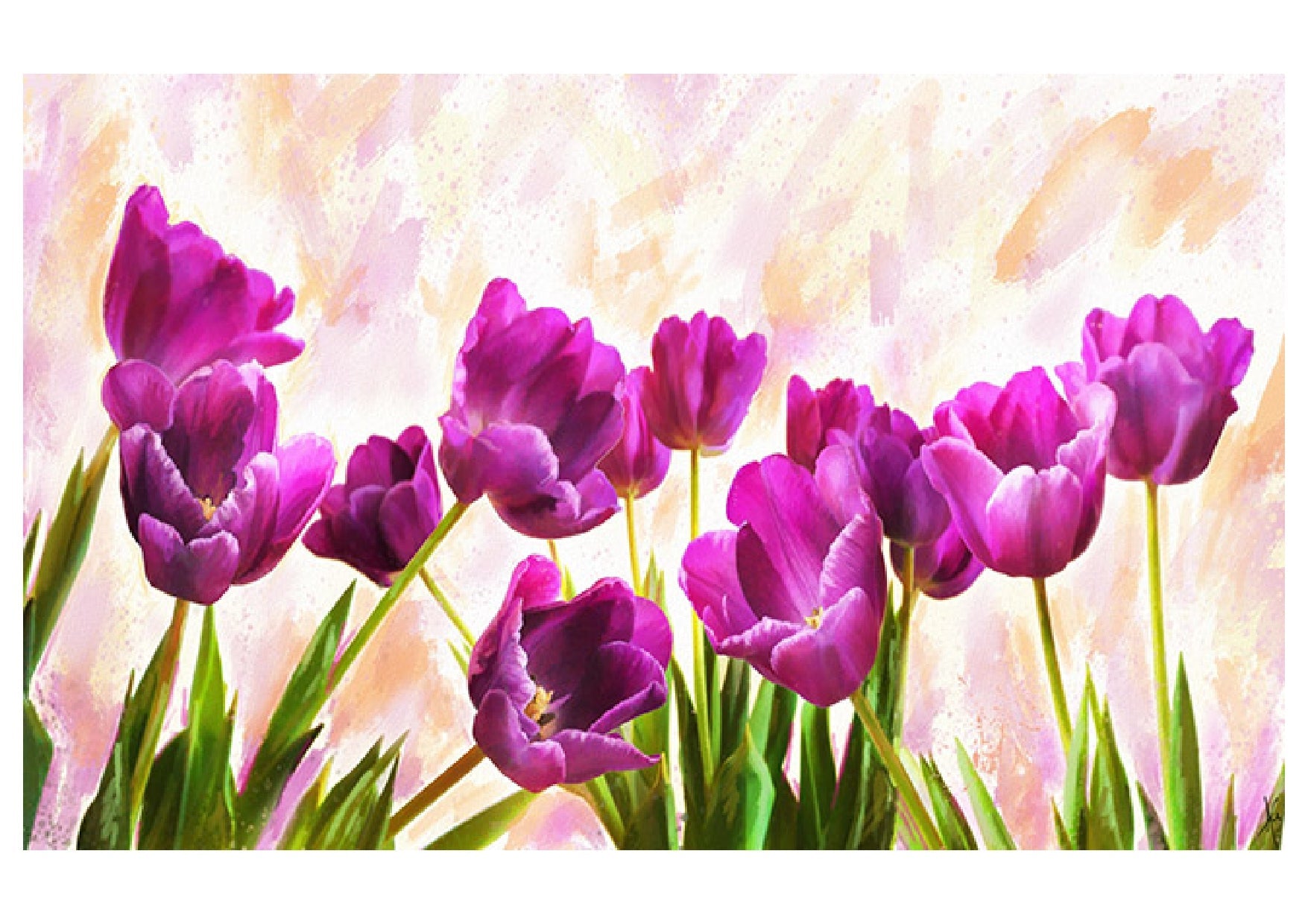 Lavender Flower Backdrop