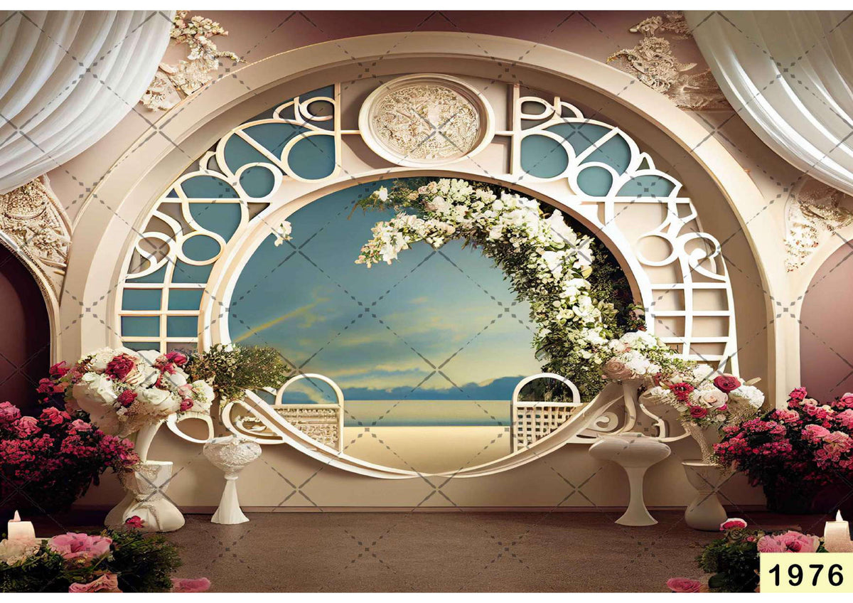 Prince Room Painting Backdrop