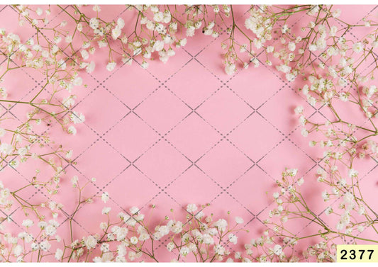 Cherry Blossom Branch babyphotoshoot  Backdrop