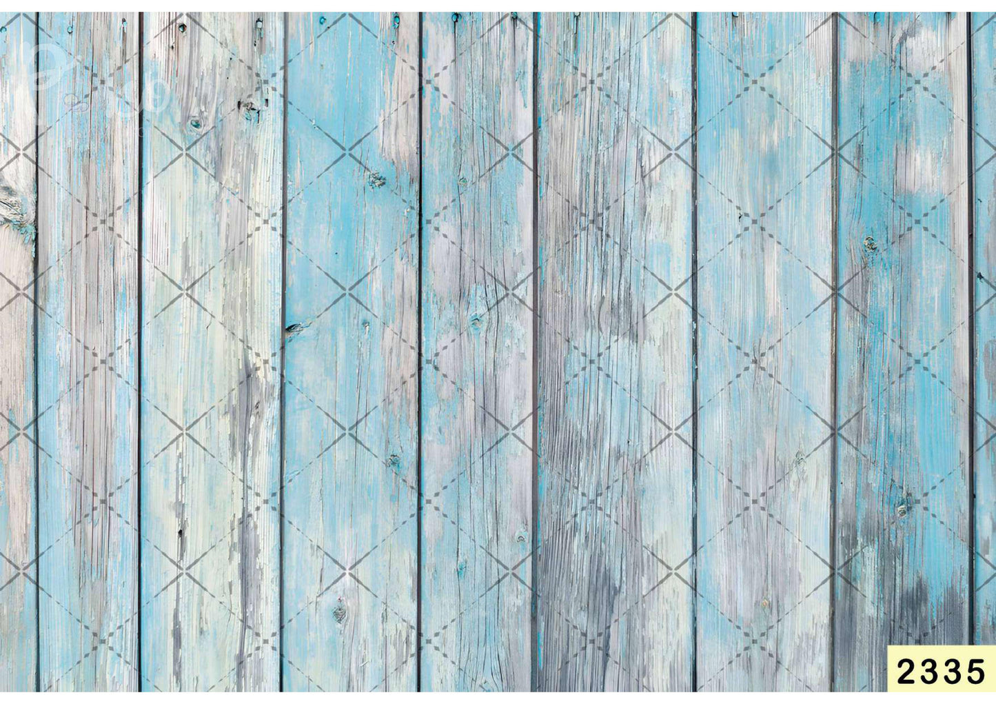 Sky Blue Wooden Backdrop