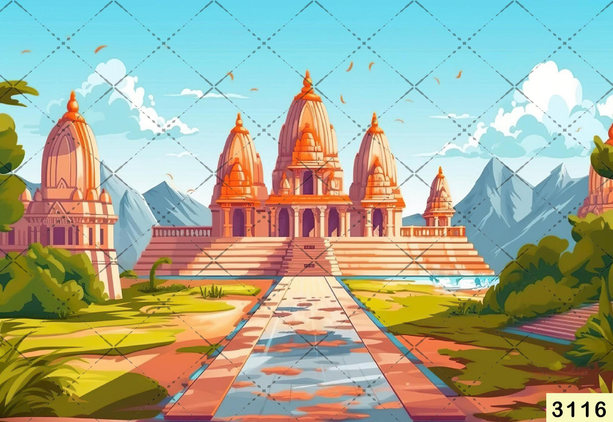 Jai Shree Ram Backdrop