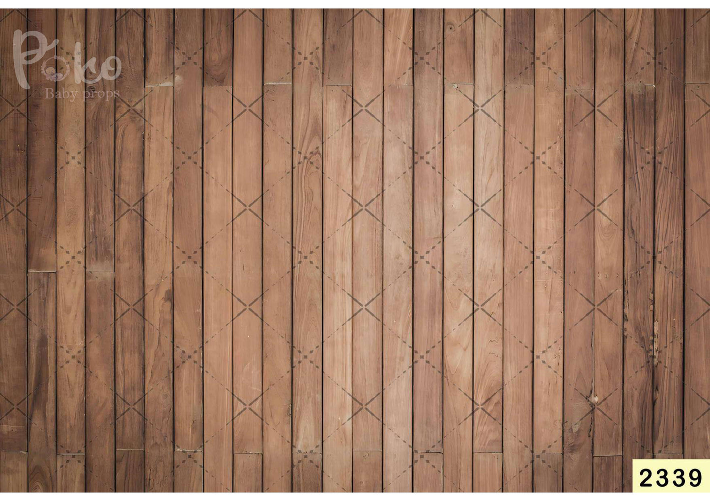 Dark Brown Wooden Backdrop