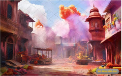 Royal Holi In Udaipur babyphpotoshoot Backdrop