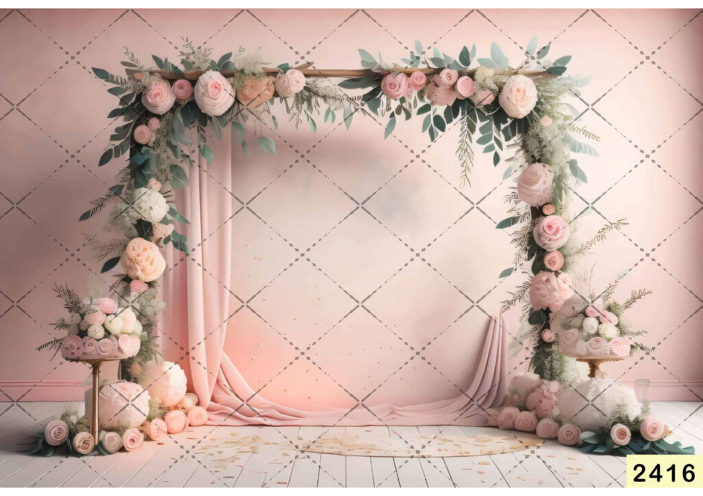 Flowers Decoration Backdrop