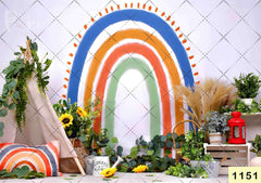 Rainbow Arch Backdrop