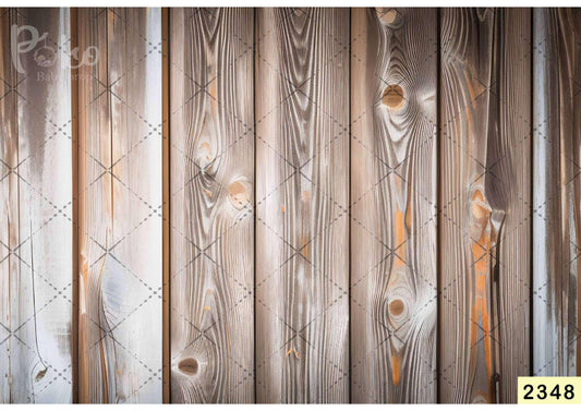 Fabric backdrop-Brown Vintage Wooden Backdrop
