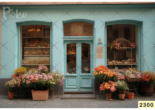 Flower Shop Backdrop