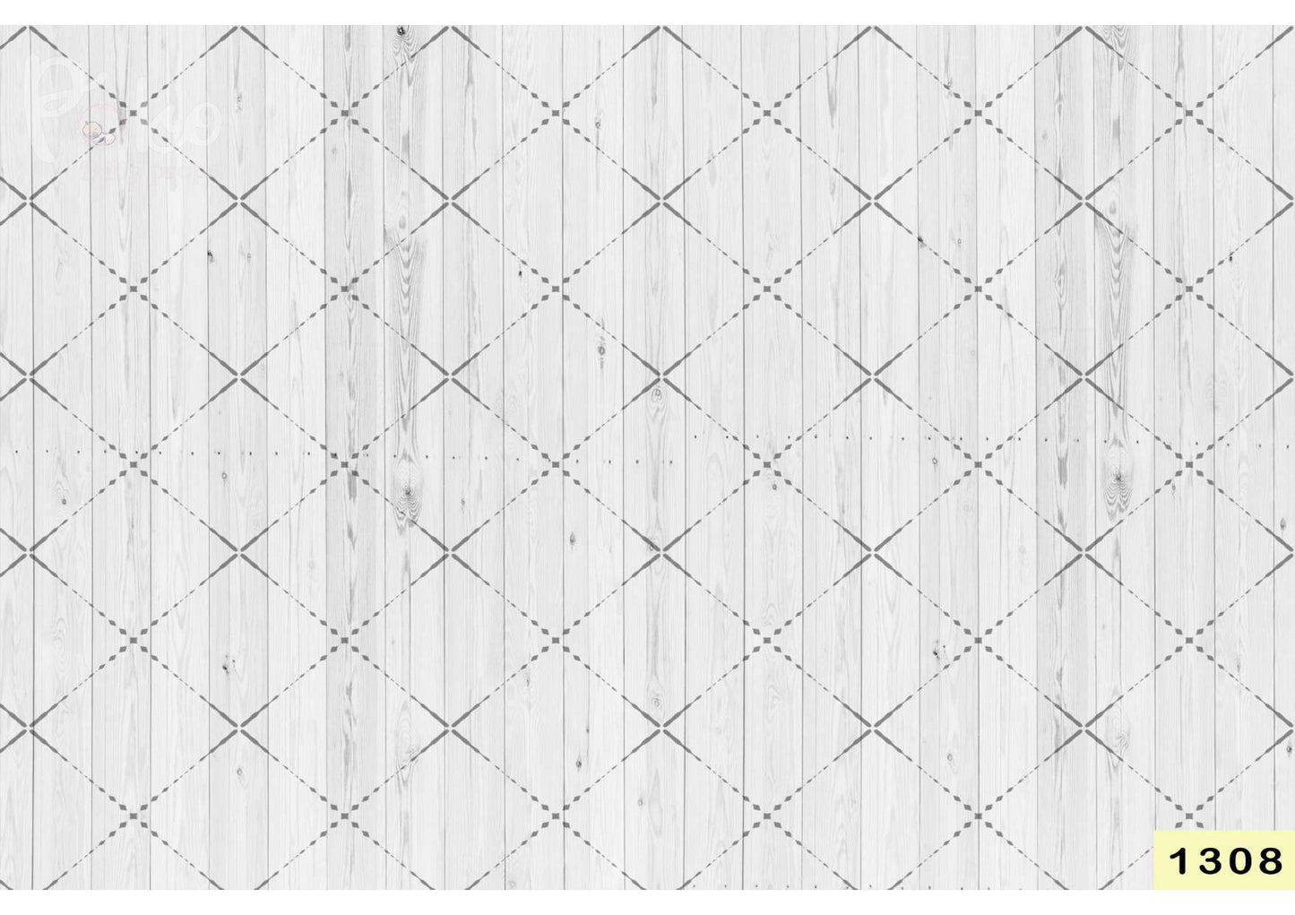 Fabric backdrop- White Wooden Backdrop
