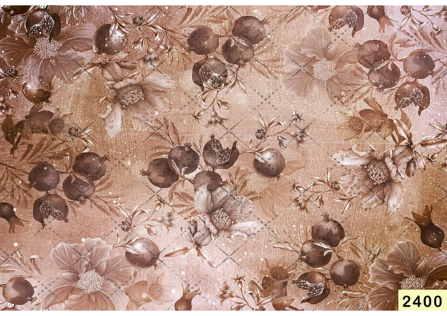 Light Brown Flower Backdrop