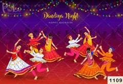 Dandiya babyphotoshoot Backdrop