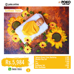 sunflower photoshoot