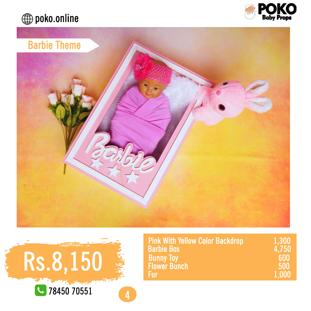 barbie setup photoshoot