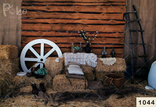 Cowboy babyphotoshoot Backdrop