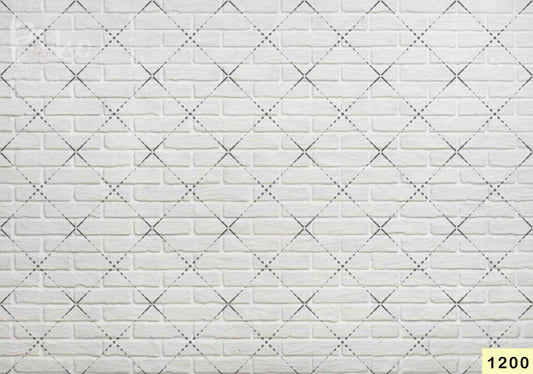 Fabric backdrop-White Bricks Backdrop